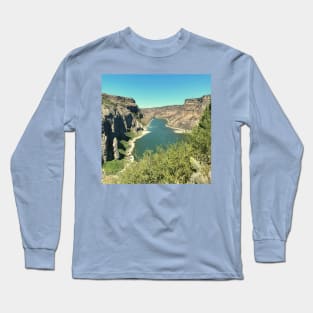 Snake River Canyon Photo Long Sleeve T-Shirt